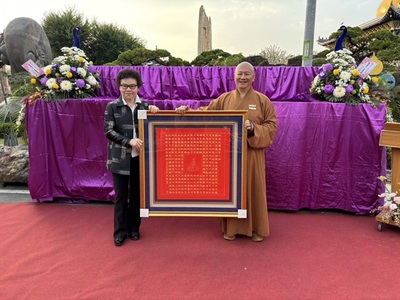 台南玄空法寺「時代藝術文物館」盛大開幕  萬年古佛見證大愛奇蹟圖片